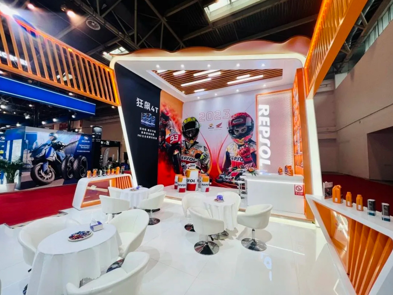 Repsol閃亮登陸2023北京國際摩托車展覽會，摩油全明星陣容火爆全場！